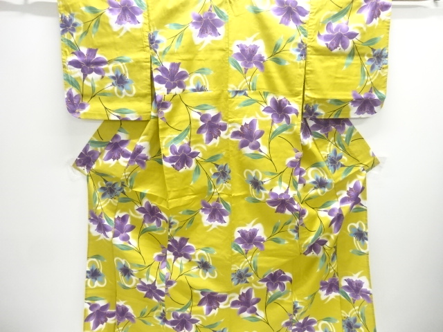 JAPANESE KIMONO / YUKATA / FLOWER 